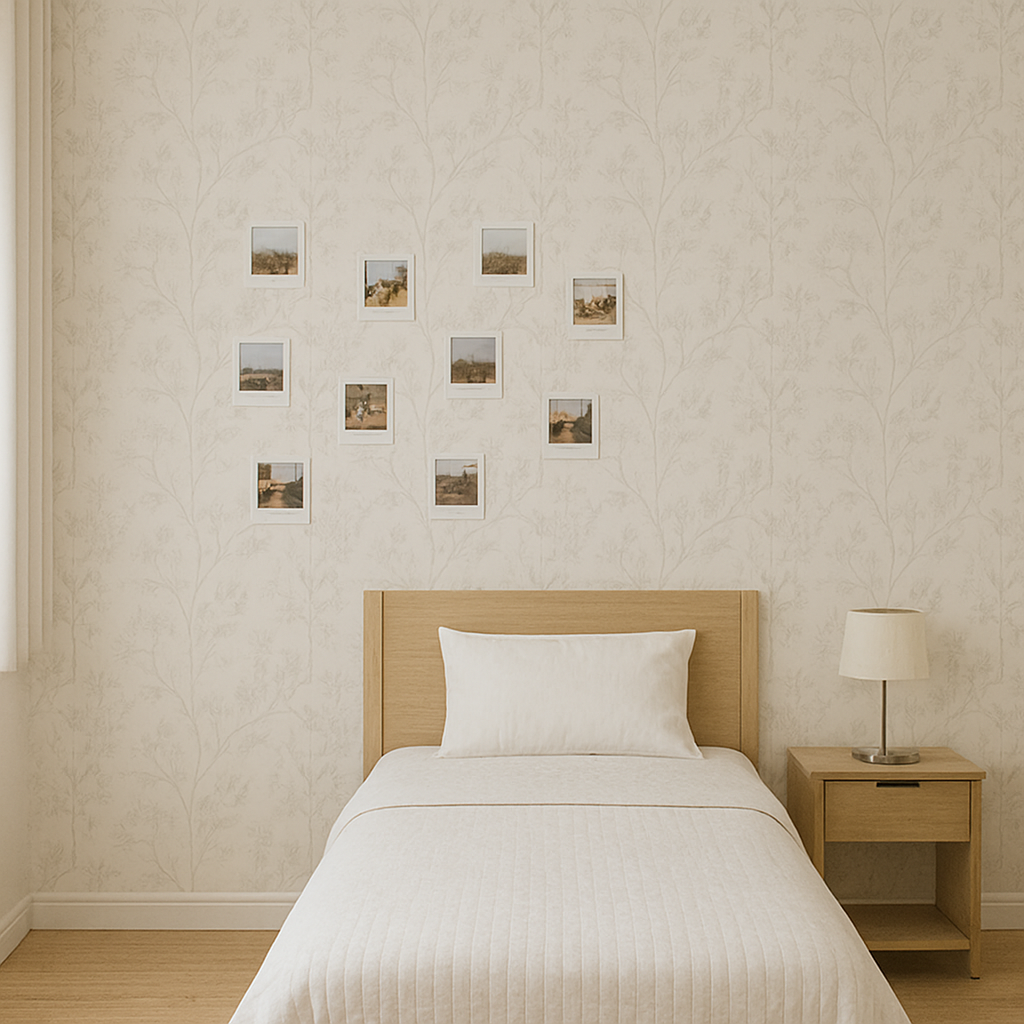 wallpaper dinding kamar kost palaroid