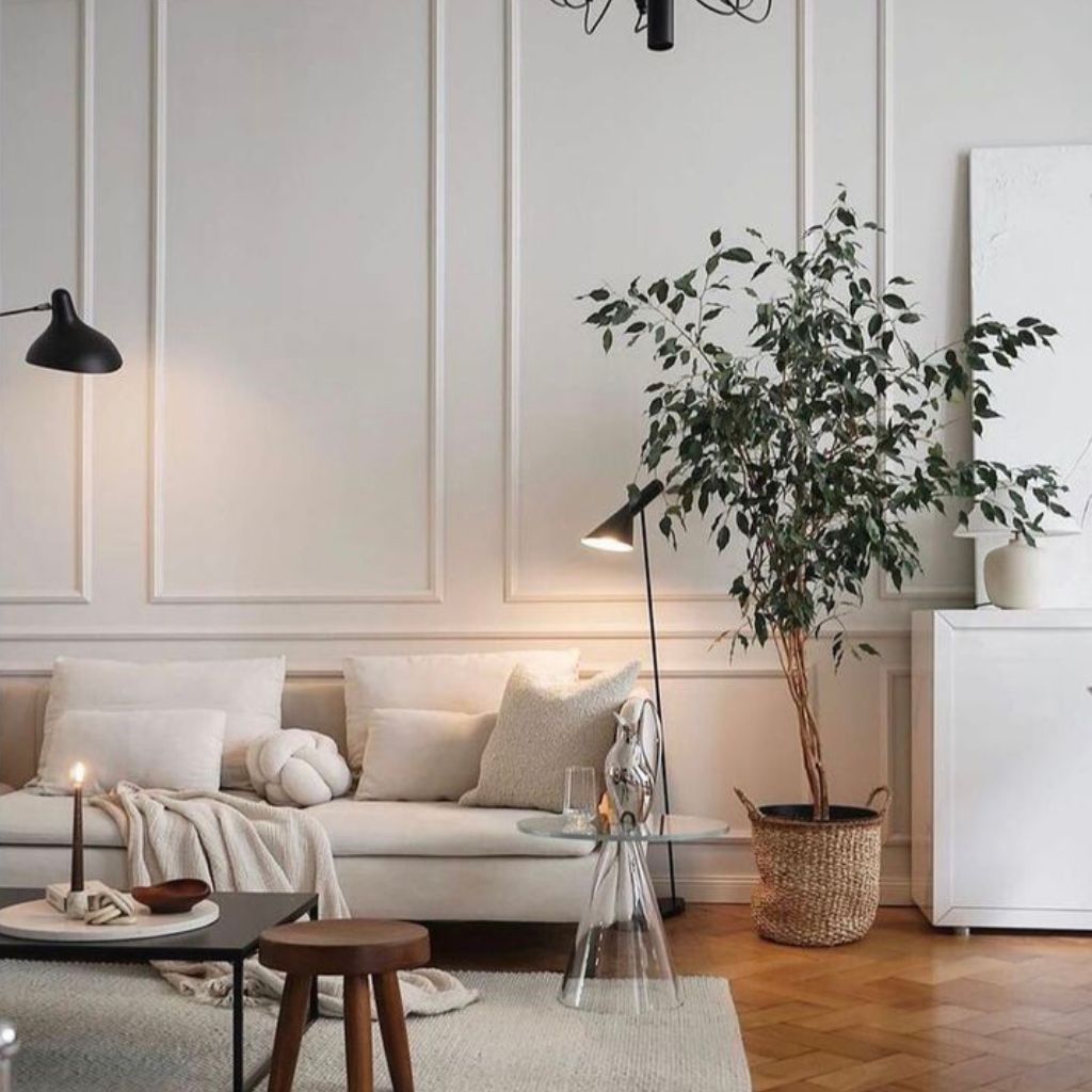 pemasangan wall moulding foto bawah 1