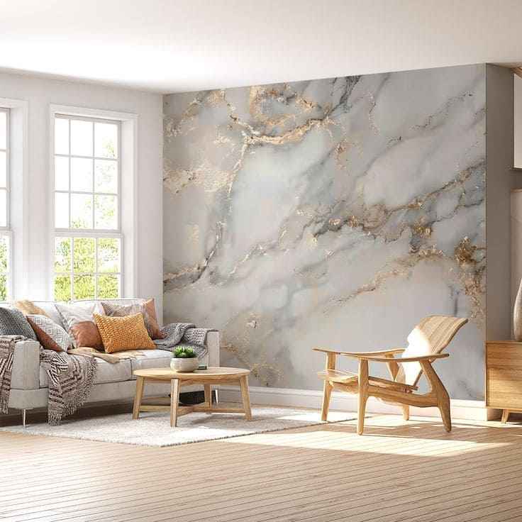 vinyl wallpaper motif marmer