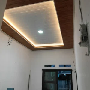plafon pvc motif kayu satu