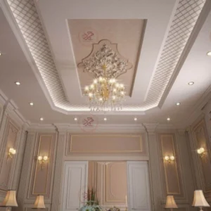 Plafon pvc relief modern teluu