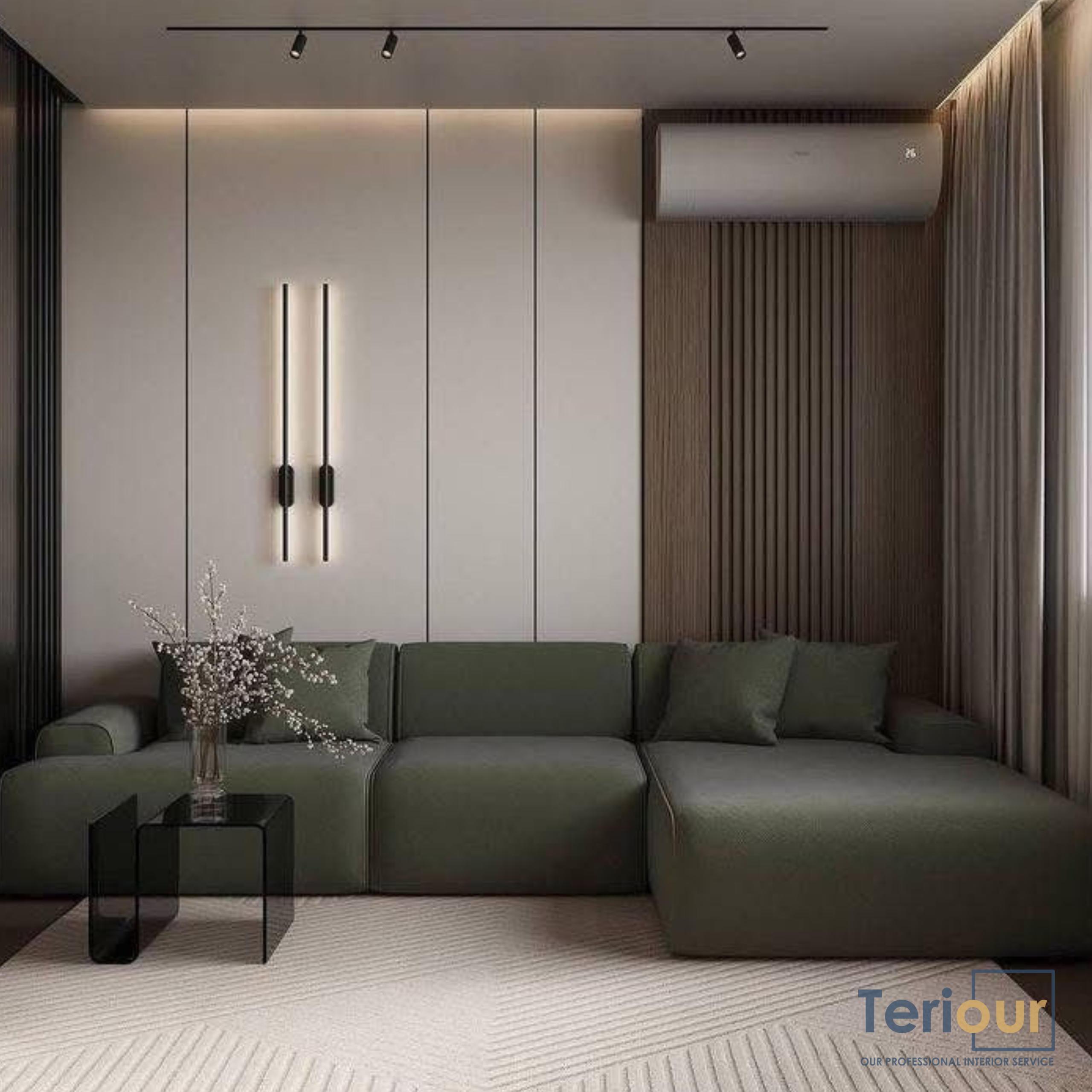 Jasa pasang wallboard pvc gambar bawah