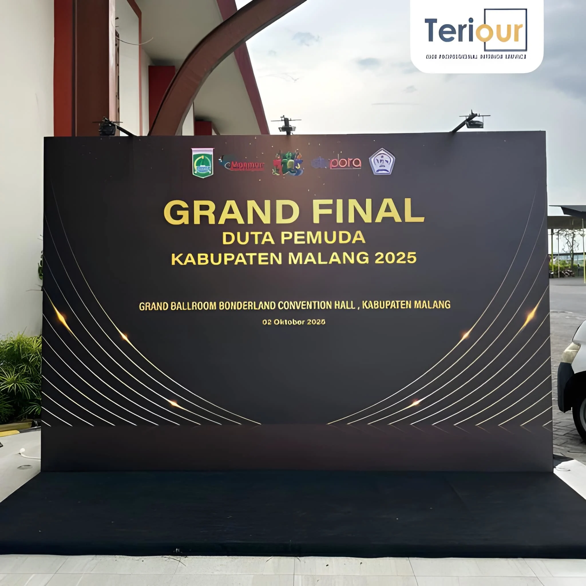 jasa pembuatan backdrop acara custom