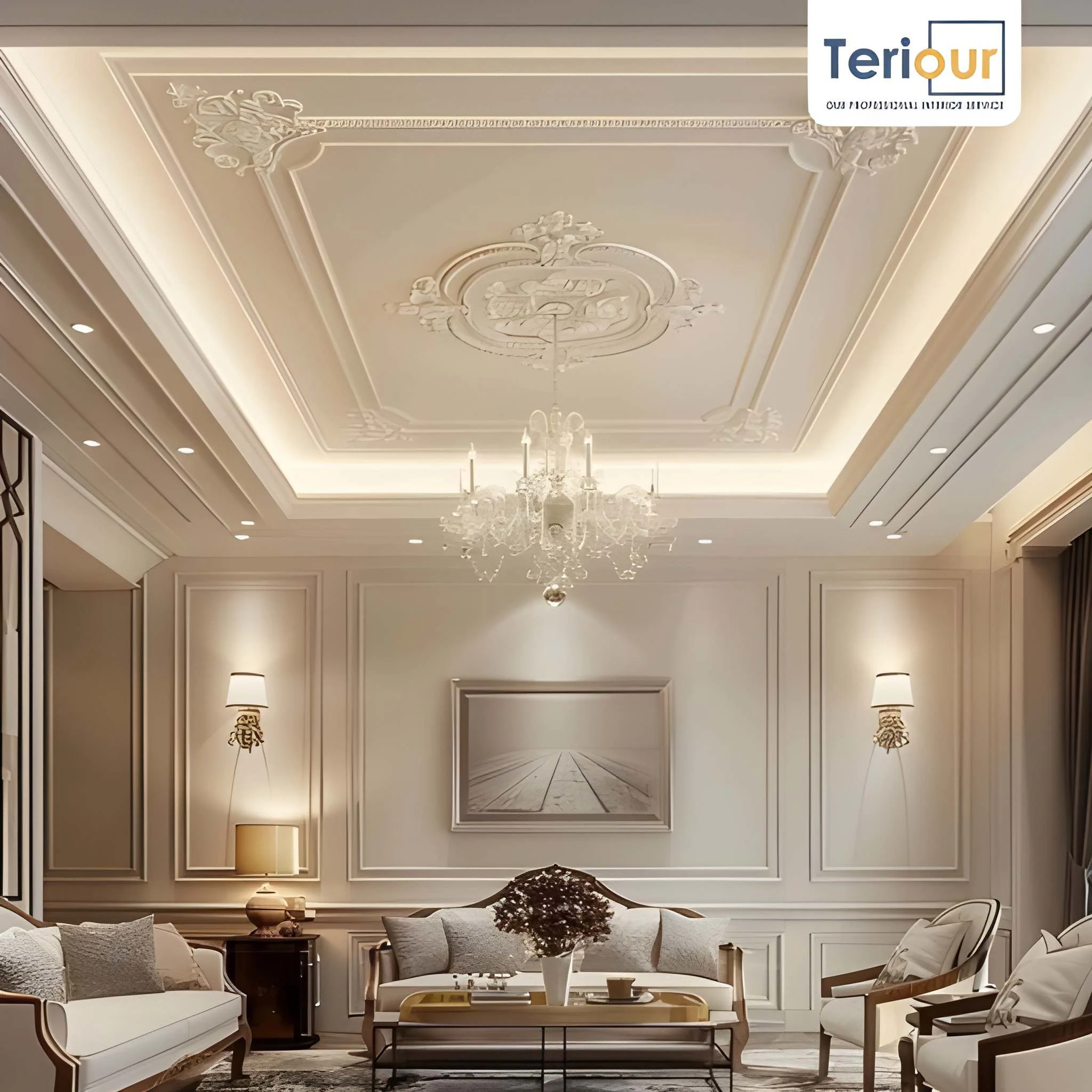 wall moulding solusi dinding polos
