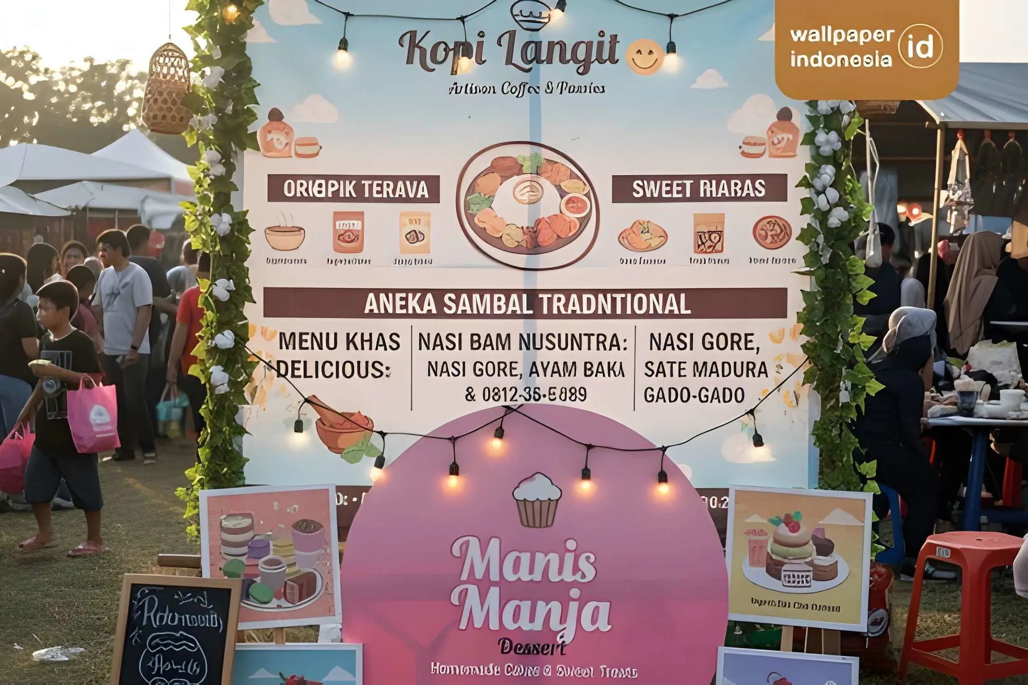 Jasa cetak backdrop untuk UMKM