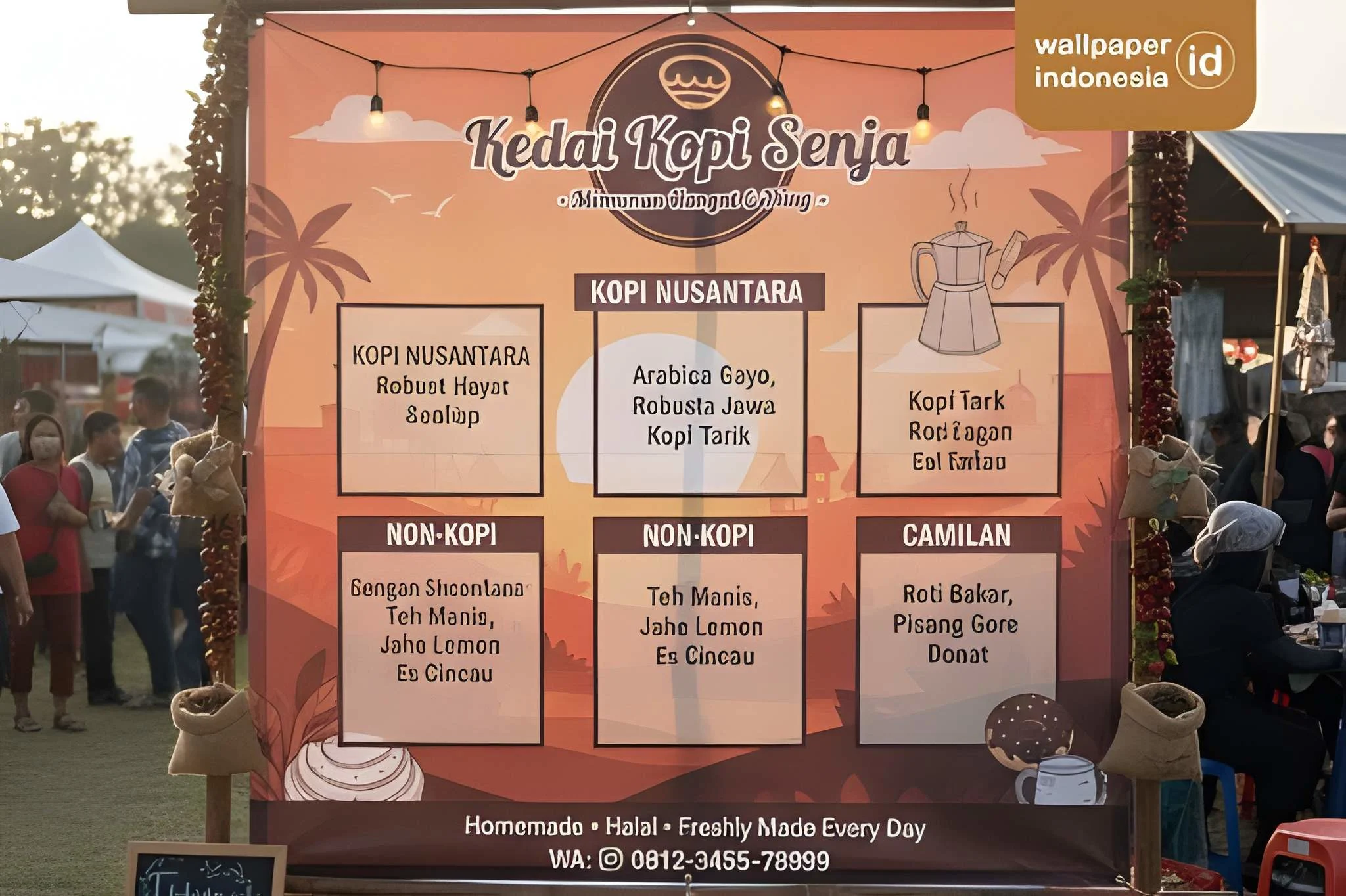 Jasa cetak backdrop untuk UMKM
