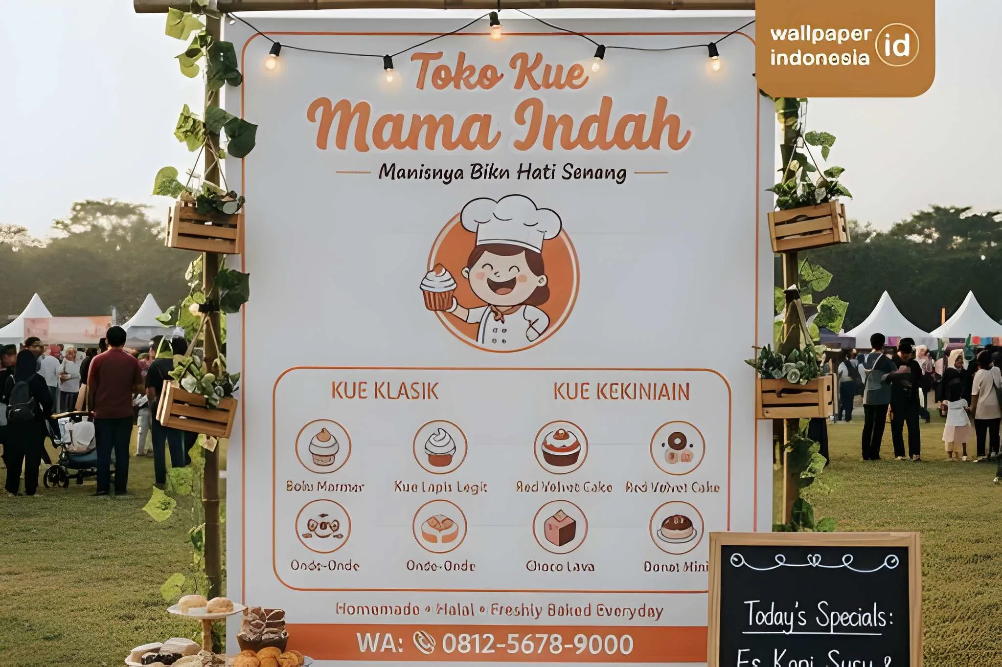 Jasa cetak backdrop untuk UMKM