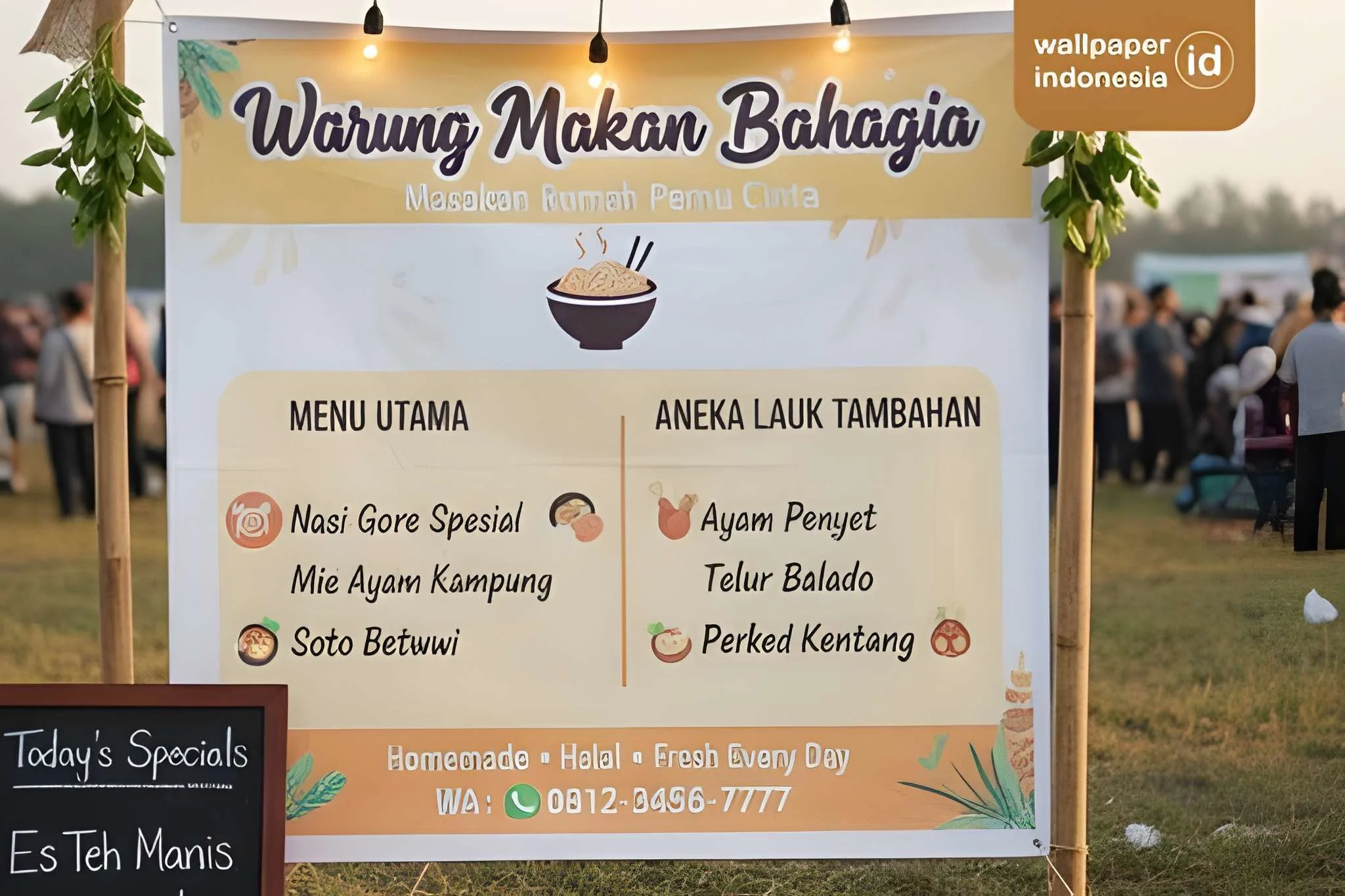Jasa cetak backdrop untuk UMKM