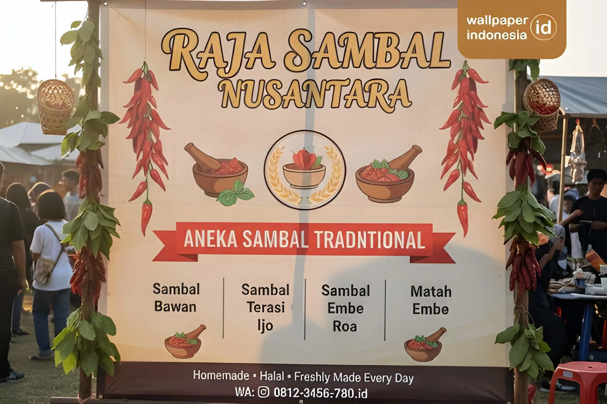 Jasa cetak backdrop untuk UMKM