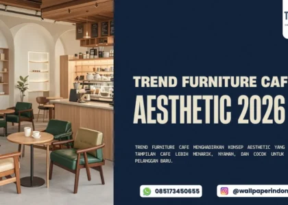 Trend furniture cafe aesthetic 2026