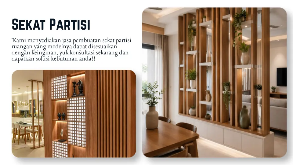 Sekat partisi - homepage