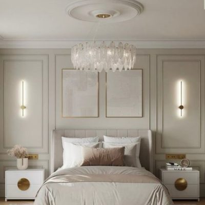 Wall moulding inspirasi kamr tidur foto keduaa